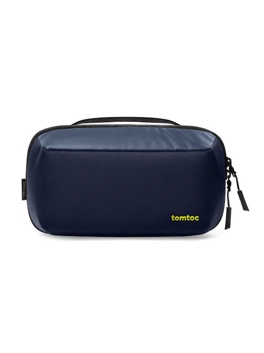 tomtoc Toiletry Bag in Navy Blue color