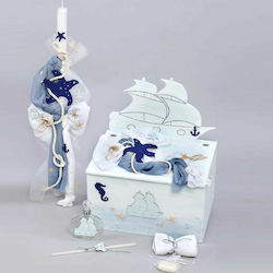 Katsigiannis Baptism Set with Theme Navy 64pcs