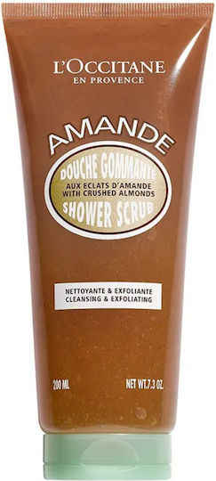 L'Occitane ALMOND Душ скраб тяло 200мл