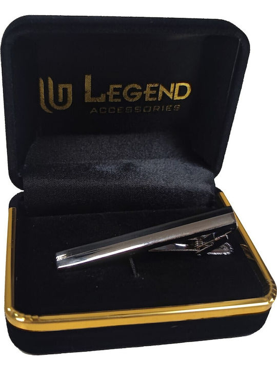 Legend Accessories Legend Клип за вратовръзка от Silver в цвят Сребрист