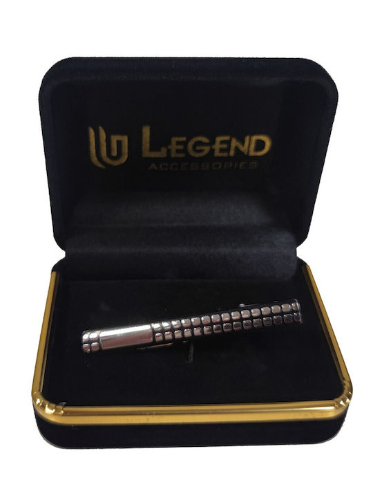 Legend Accessories Legend Krawattenklammer aus Silber Silber