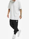 Pantaloni de trening cu Elastic Negru
