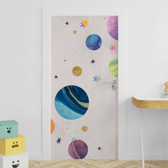Caravelshop Детска стикерна за стена Врата 90x220бр