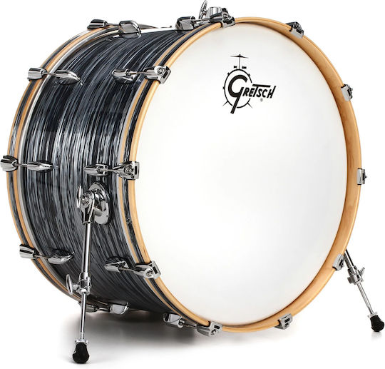 Gretsch Модел на бас барабани 20" x 16" Сребърна стрида Pearl