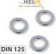 Helix Пералня Тясна за Винт M6мм 500бр DIN 125