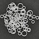 Meyco Metallisch Link für Schmuck aus Silber Dicke 3.5mm.