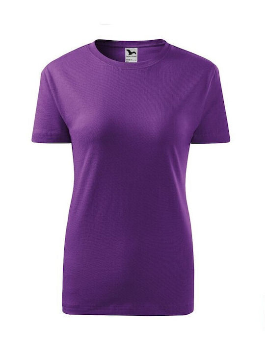 Malfini Men's Short Sleeve Promotional T-Shirt Purple