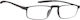 Oramont Reading Glasses +1.75 In Black Colour 1147