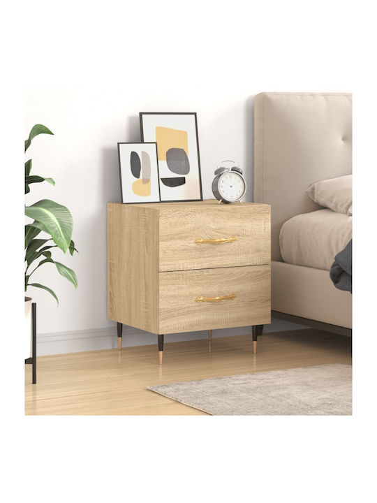 Wooden Bedside Table 40x35x47.5cm