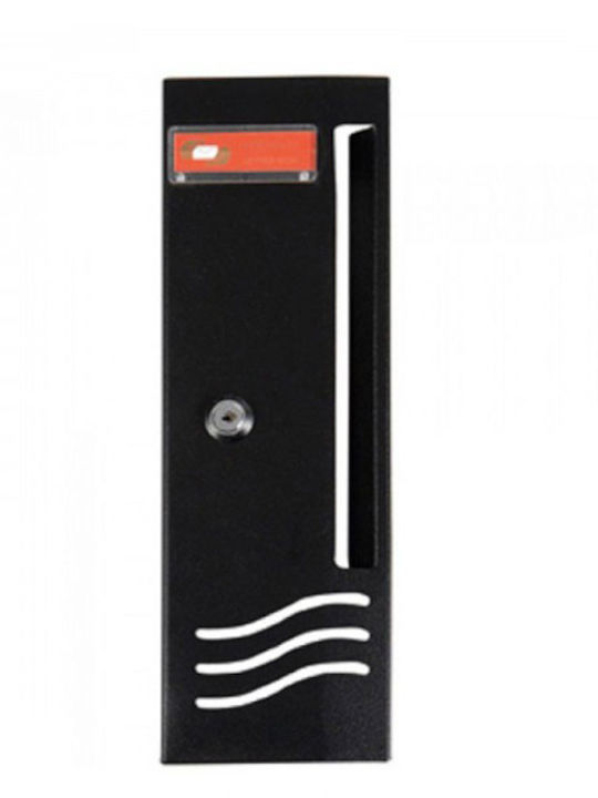 Viometal LTD Metallic Mailbox Black