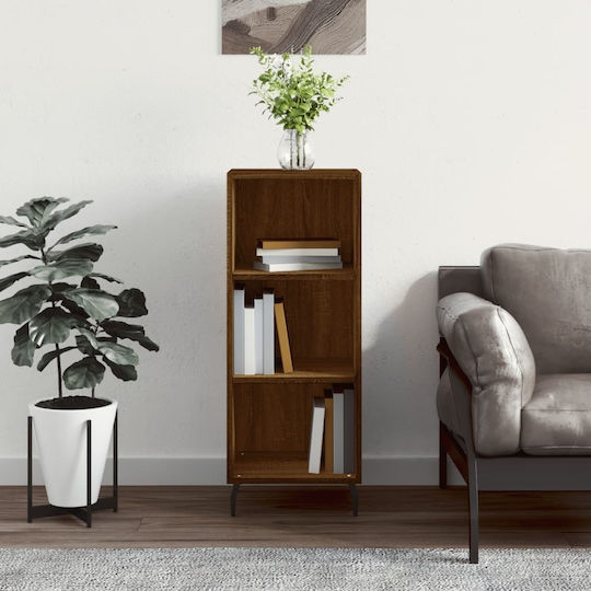 Библиотека Кафяв Дъб 34.5x32.5x90см
