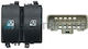 Electric Life Car Window Switch for Dacia Duster / Sandero / Lodgy / Dokker Mercedes-Benz Citan Renault Clio / Symbol / Captur
