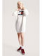 Tommy Hilfiger Mini Φόρεμα Πλεκτό Λευκό