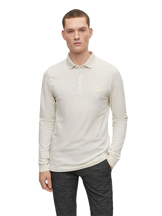 Hugo Boss JERSEY Schaltflächen Beige