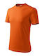Rimeck Men's Short Sleeve Promotional T-Shirt Orange