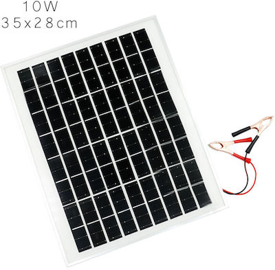 Polycrystalline Solar Panel 10W 12V 250x280x15mm 103555