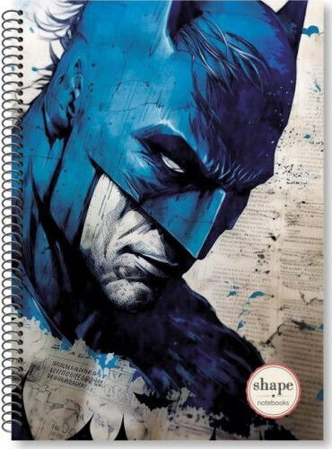 Shape Notebooks Σπιράλ Τετράδιο Ριγέ Β5 30 Φύλλων Heroes (Διάφορα Σχέδια)