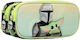 Karactermania The Mandalorian Ученически Несесер Цилиндър Зелен