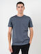 Nino Marini Men's Short Sleeve T-shirt Gray