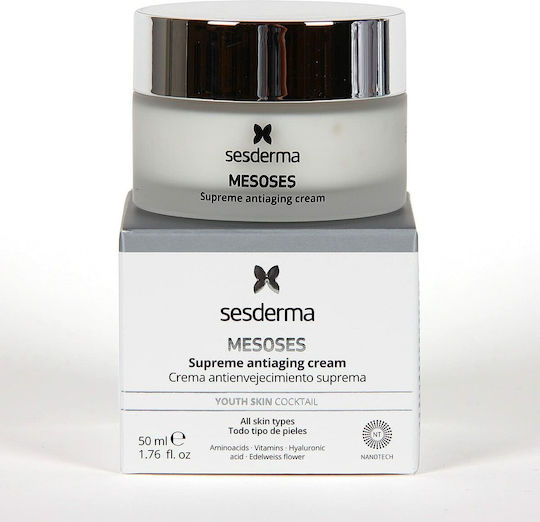 Sesderma Mesoses Αντιγηραντική Κρέμα Προσώπου Ημέρας με Υαλουρονικό Οξύ 50ml