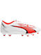 Puma Ultra Play FG/AG Low Football Shoes with Cleats White
