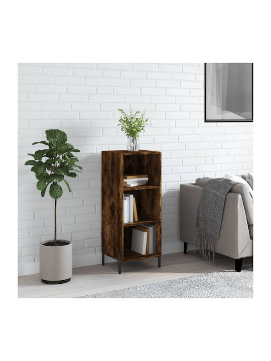 Shelving Unit Floor Smoky Oak 34.5x32.5x90cm