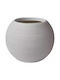 Telcom Vasar Sfera Rigata Shabby Ghiveci Plastic Cremă 33x33x40cm.