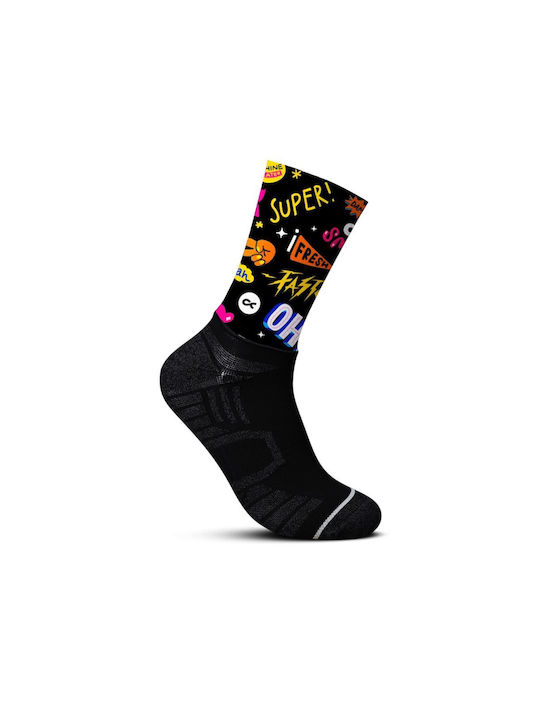 Blackmile Dreamtopia Running Socks Black 1 Pair