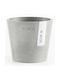 Ecopots Amsterdam Mini Γλάστρα Πλαστική White Grey 10.5x10.5x9.2εκ.