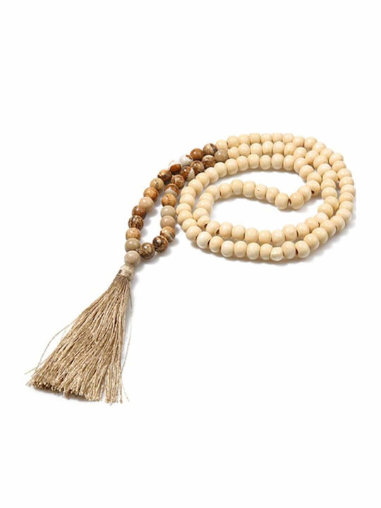 Handmade Meditation Mala Wooden Beads 8mm