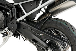 Puig Πίσω Λασπωτήρας Τροχού Μοτοσυκλέτας για Honda Tiger για Triumph Tiger Μαύρο