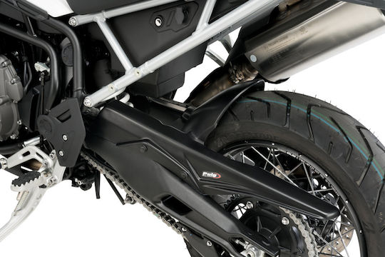 Puig Back Motorcycle Wheel Mudguard for Honda Tiger for Triumph Tiger Black 1pcs