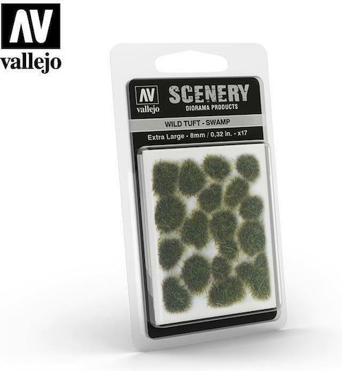 Acrylicos Vallejo Φυτό Μακέτας Extra Large Scenery - Wild Tuft – Swamp 17τμχ