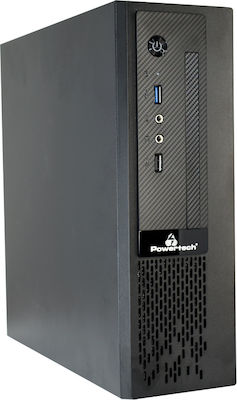 Powertech PT-1098 Mini Tower Computer Case Black