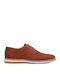 Men's Suede Casual Shoes Tabac Brown