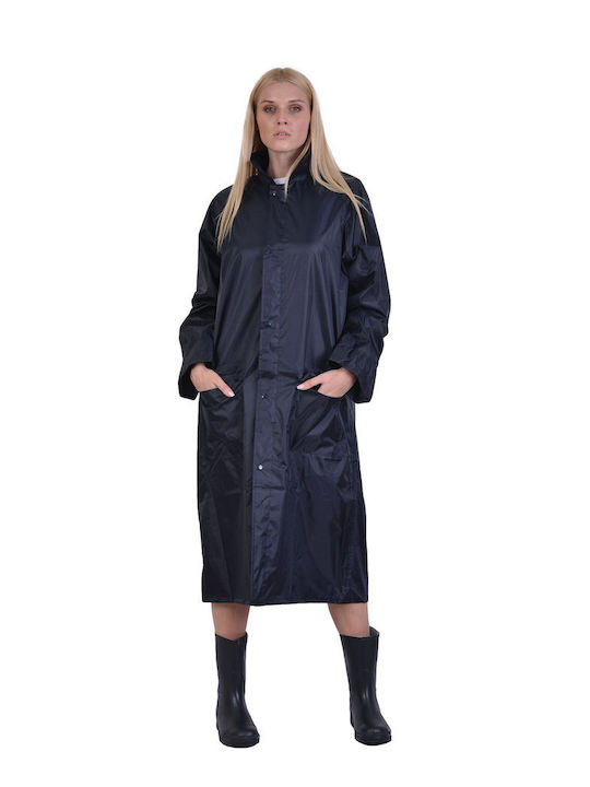 Ergo Waterproof Trenchcoat Work Blue