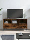 TV Stand Wooden Smoky Oak L102xW36xH50cm