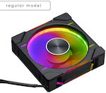 Phanteks PH-F120D30 Case Fan με RGB Φωτισμό και Σύνδεση 4-Pin PWM Regular Black