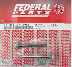 Federal Honda Innova 125 Motorradkopfventile Ein- und Auslass-Set Federal Honda Innova 125 Motorradkopfventile Ein- und Auslass-Set