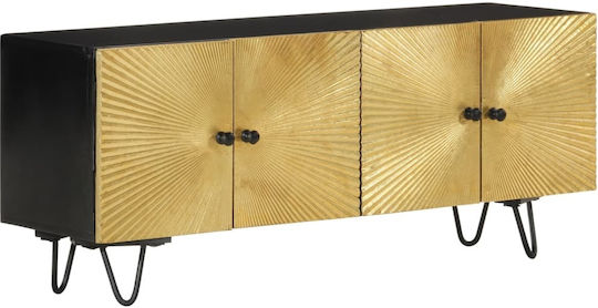 Έπιπλο TV Επιδαπέδιο Χρυσό 110x30x45εκ. Έπιπλο TV Επιδαπέδιο Χρυσό 110x30x45εκ.
