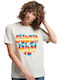 Superdry Vintage Scripted Infill Women's T-shirt Gray