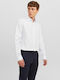 Long-sleeved Cotton Shirt White