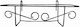 Hanging Pot Stand Metal Black 48.5cmx17.5cmx27.5cmcm.