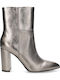 Women's Ankle Boots with High Heel Gray