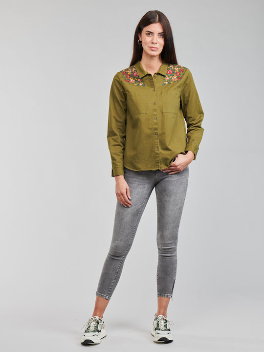 Women's Jean Trousers in Skinny Fit Gray