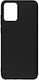 Matt Umschlag Rückseite Silikon Schwarz (Motorola Edge 30 Ultra)
