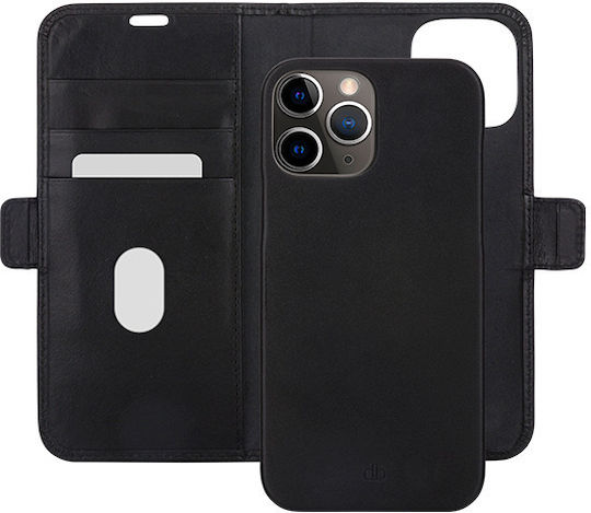 dbramante1928 Lynge Книга Изкуствена кожа Черен (iPhone 13 Pro)