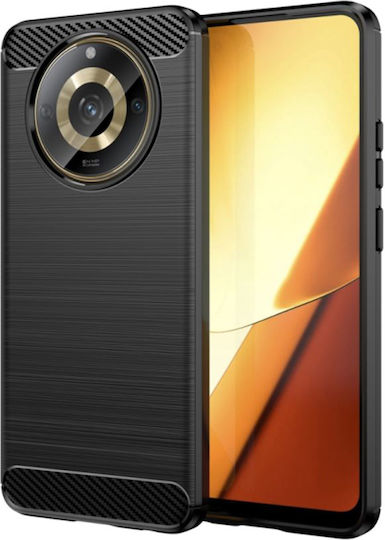Techsuit 11 Techsuit Carbon Back Cover Σιλικόνης Μαύρο (Realme 11)