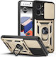 Orso Combo Kickstand Slide Back Cover Magnetic Auriu (Poco X5 Pro)