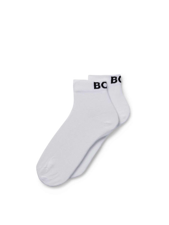 Hugo Boss Women's Socks White 2Pack